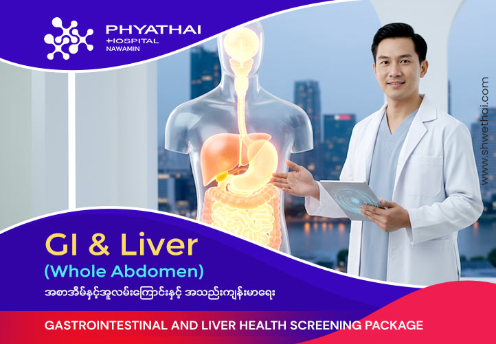 အစာအိမ်၊အူလမ်းကြောင်းနှင့် အသည်း